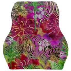 Jungle Love Car Seat Velour Cushion  by PollyParadise