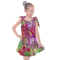 Jungle Love Kids  Tie Up Tunic Dress by PollyParadise