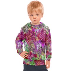 Jungle Love Kids  Hooded Pullover by PollyParadise