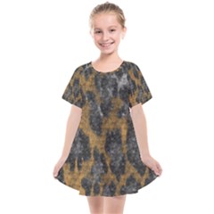 Animalprint Kids  Smock Dress by PollyParadise