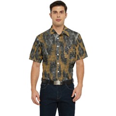 Animalprint Men s Short Sleeve Pocket Shirt 