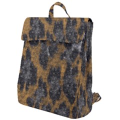 Animalprint Flap Top Backpack