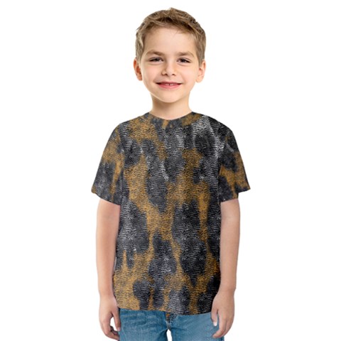 Animalprint Kids  Sport Mesh Tee by PollyParadise