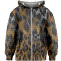 Animalprint Kids  Zipper Hoodie Without Drawstring View1