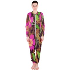 Jungle Floral Onepiece Jumpsuit (ladies) 