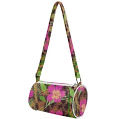 Jungle Floral Mini Cylinder Bag by PollyParadise