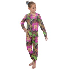 Jungle Floral Kids  Long Sleeve Set 