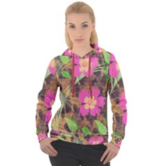 Jungle Floral Women s Overhead Hoodie