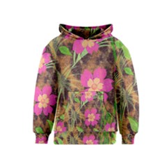 Jungle Floral Kids  Pullover Hoodie