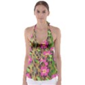 Jungle floral Babydoll Tankini Top View1