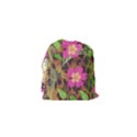 Jungle floral Drawstring Pouch (XS) View2