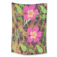 Jungle Floral Large Tapestry