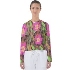 Jungle Floral Women s Slouchy Sweat