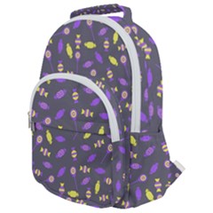 Candy Rounded Multi Pocket Backpack by UniqueThings