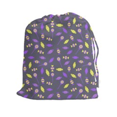 Candy Drawstring Pouch (2xl) by UniqueThings