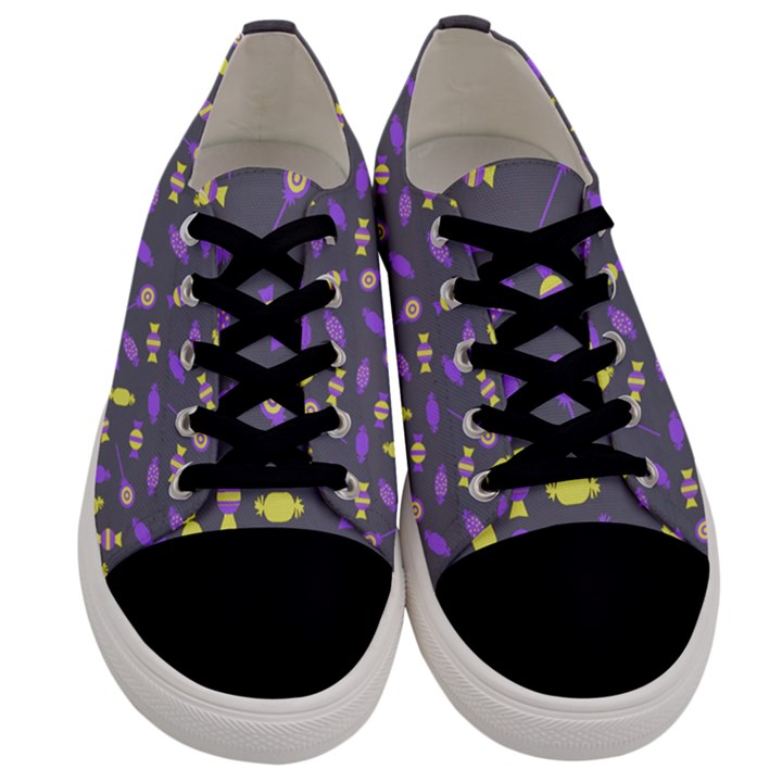 Candy Men s Low Top Canvas Sneakers