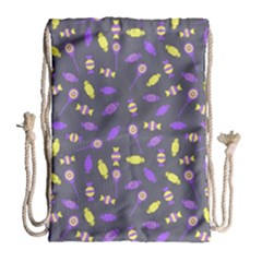 Candy Drawstring Bag (large) by UniqueThings