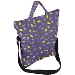 Candy Fold Over Handle Tote Bag by UniqueThings