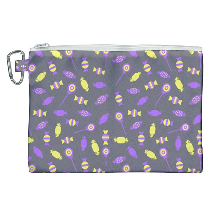 Candy Canvas Cosmetic Bag (XL)