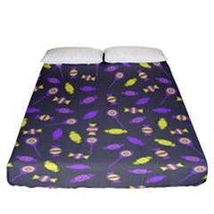 Candy Fitted Sheet (california King Size) by UniqueThings