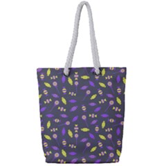 Candy Full Print Rope Handle Tote (small) by UniqueThings