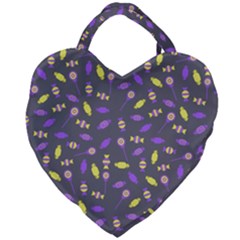 Candy Giant Heart Shaped Tote by UniqueThings