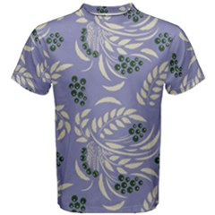 Folk Floral Pattern  Abstract Flowers Surface Design  Seamless Pattern Men s Cotton Tee by Eskimos