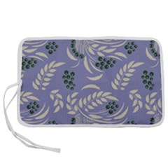 Folk Floral Pattern  Abstract Flowers Surface Design  Seamless Pattern Pen Storage Case (s) by Eskimos