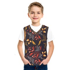 Folk Floral Pattern  Abstract Flowers Surface Design  Seamless Pattern Kids  Basketball Tank Top by Eskimos