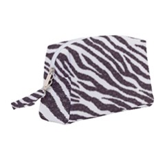 Zebra Wristlet Pouch Bag (medium) by PollyParadise