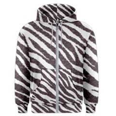 Zebra Men s Zipper Hoodie