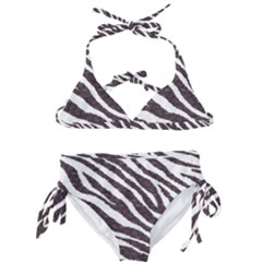 Zebra Kids  Classic Bikini Set by PollyParadise