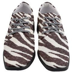 Zebra Women Heeled Oxford Shoes by PollyParadise