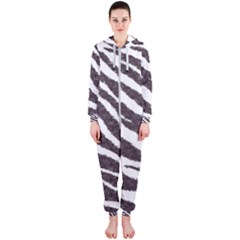 Zebra Hooded Jumpsuit (ladies) 