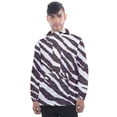 Zebra Men s Front Pocket Pullover Windbreaker