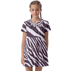 Zebra Kids  Asymmetric Collar Dress