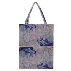 Moon Stone Patterns Classic Tote Bag by kaleidomarblingart