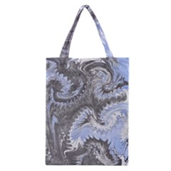 Celeste Grey Module Classic Tote Bag by kaleidomarblingart