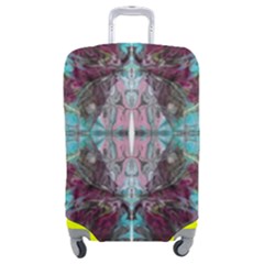 Marbling Symmetry Luggage Cover (medium)