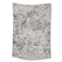 Silver Abstract Grunge Texture Print Large Tapestry by dflcprintsclothing