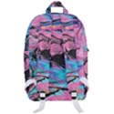 Marbling abstract Classic Backpack View3