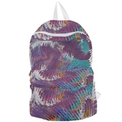 Painted Feathers Foldable Lightweight Backpack