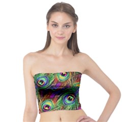 Peacockmania Tube Top