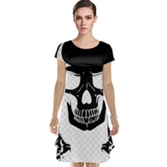 Bad 2 The Bone Cap Sleeve Nightdress by MrsTheDON