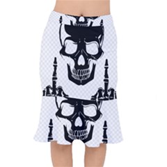 Bad 2 The Bone Short Mermaid Skirt by MrsTheDON