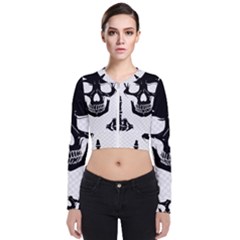 Bad 2 The Bone Long Sleeve Zip Up Bomber Jacket by MrsTheDON