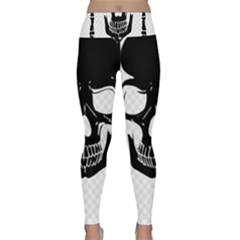 Bad 2 The Bone Lightweight Velour Classic Yoga Leggings by MrsTheDON