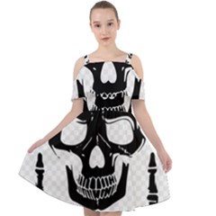 Bad 2 The Bone Cut Out Shoulders Chiffon Dress by MrsTheDON