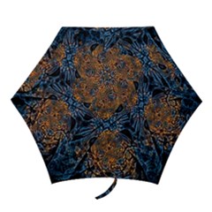 Fractal Galaxy Mini Folding Umbrellas by MRNStudios