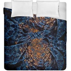 Fractal Galaxy Duvet Cover Double Side (king Size) by MRNStudios